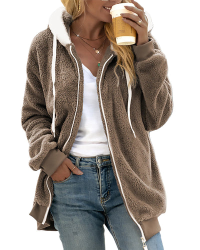 Theresa - Fleece Zip Hoodie