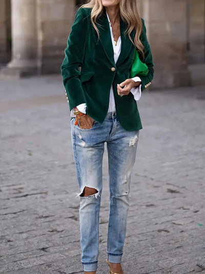 VIVILY | MODERNE JACKE MIT SCHNITT