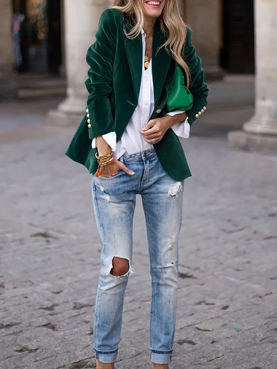 VIVILY | MODERNE JACKE MIT SCHNITT