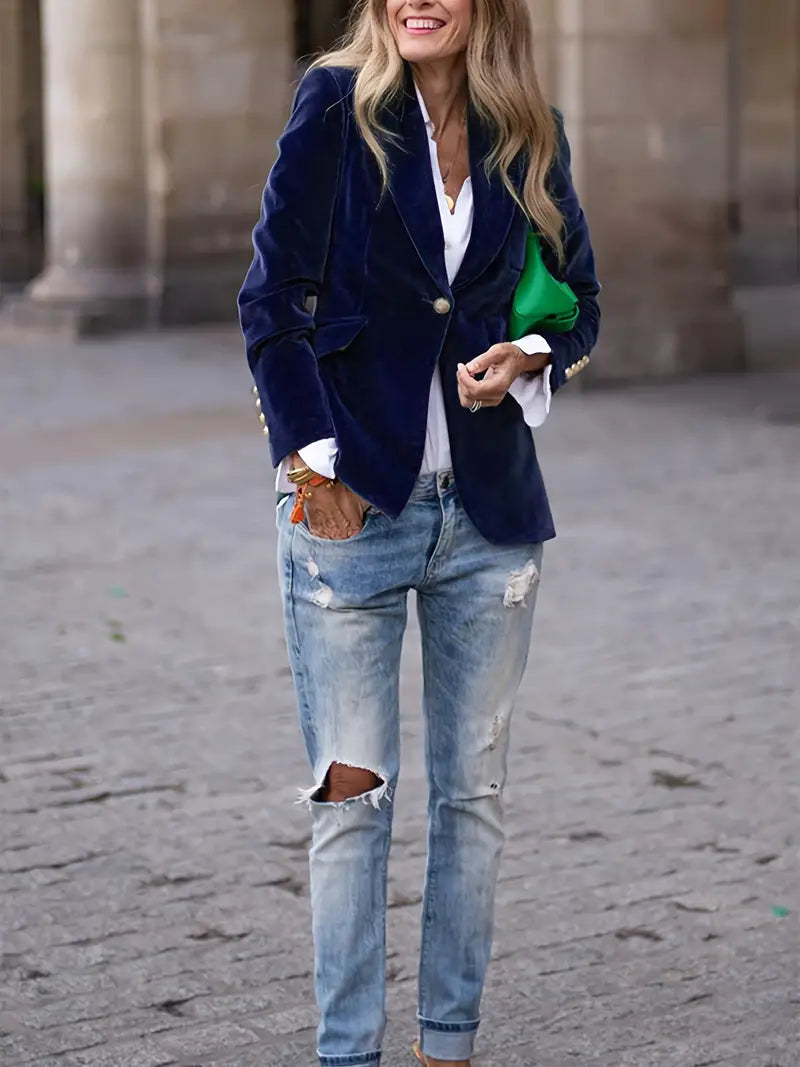 VIVILY | MODERNE JACKE MIT SCHNITT