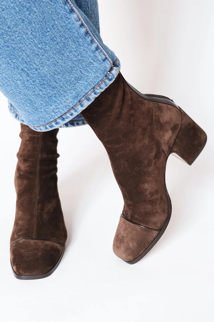 VIVILY | Elegante Wildleder-Stiefeletten