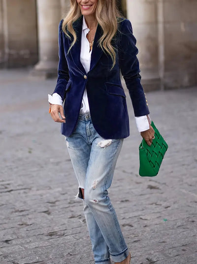 VIVILY | MODERNE JACKE MIT SCHNITT