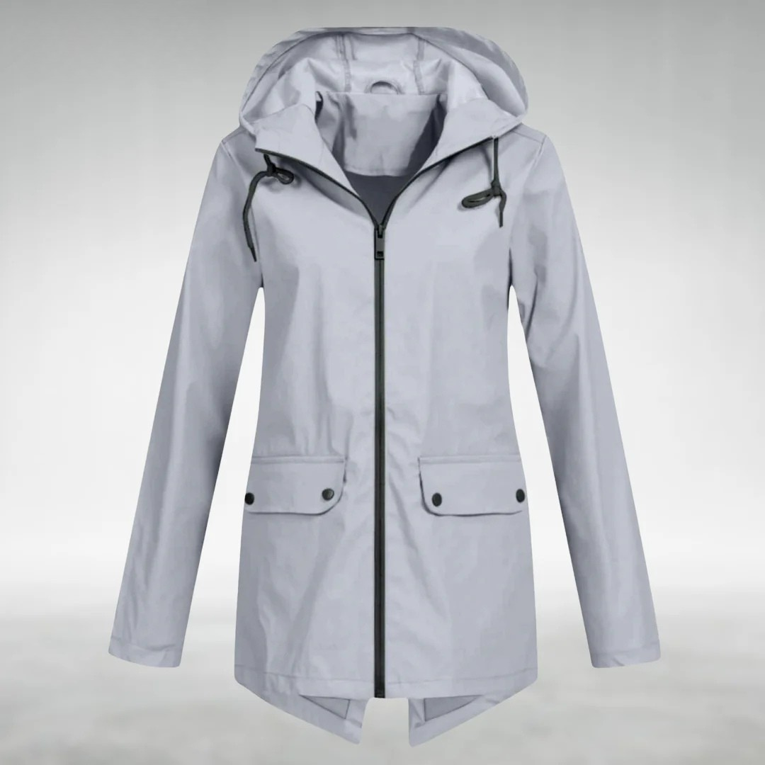 VIVILY | Wasserdichte Kapuzenjacke mit Taschen