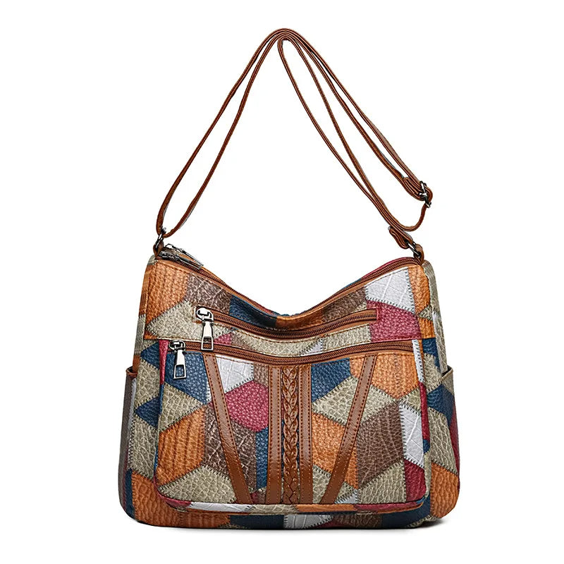 Gisela™ | Schultertasche mit Muster