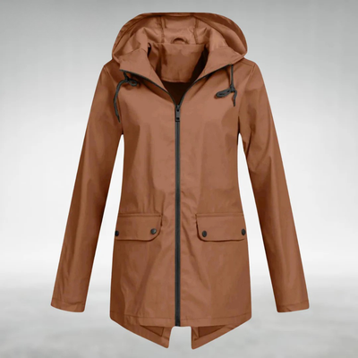 VIVILY | Wasserdichte Kapuzenjacke mit Taschen