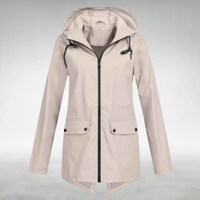 VIVILY | Wasserdichte Kapuzenjacke mit Taschen