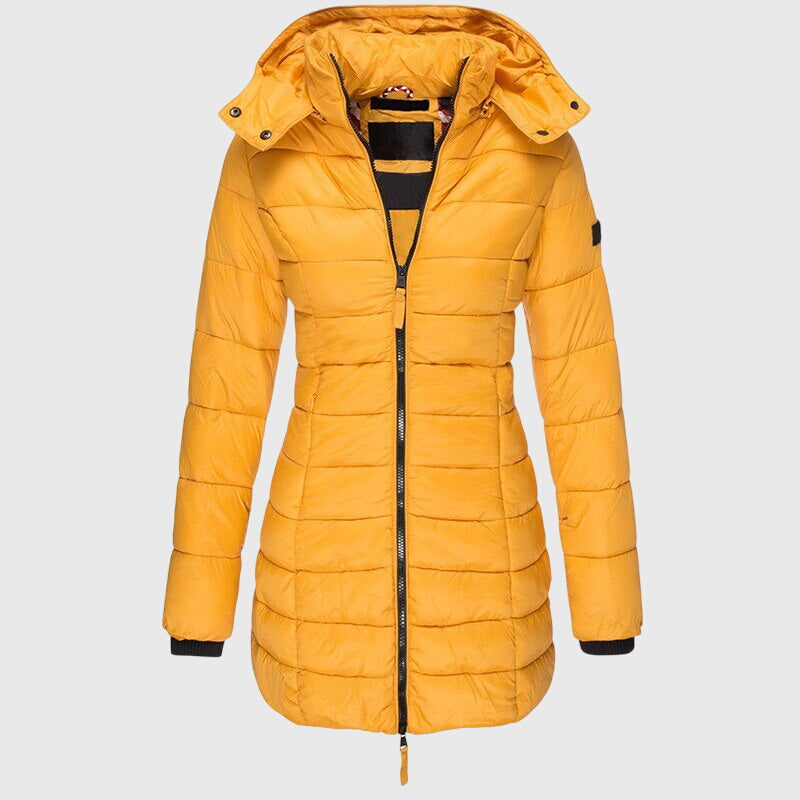 VIVILY | Lange Daunenjacke