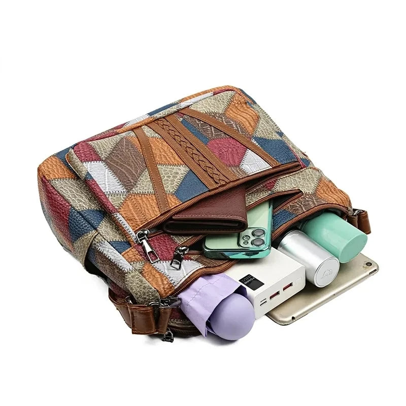 Gisela™ | Schultertasche mit Muster