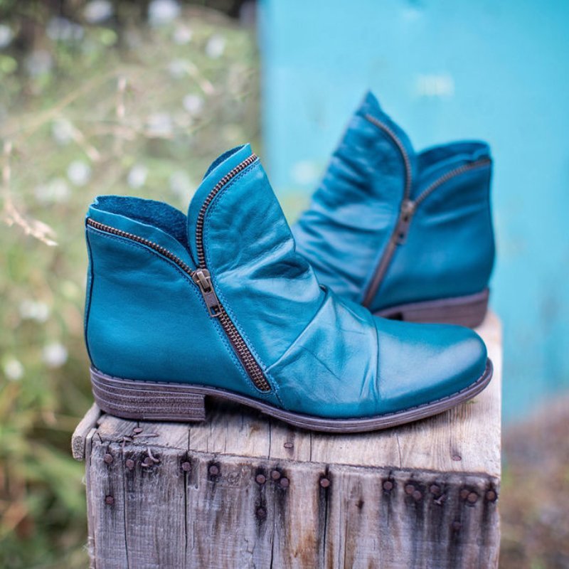VIVILY | Elegante Stiefeletten mit Reißverschluss