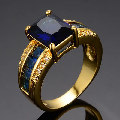 VIVILY | Goldener Kassira Bluemont Ring