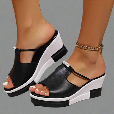 VIVILY | Elegante hochhackige orthopädische Sandalen