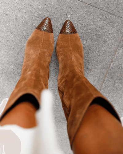 VIVILY | Hohe Wildlederstiefel