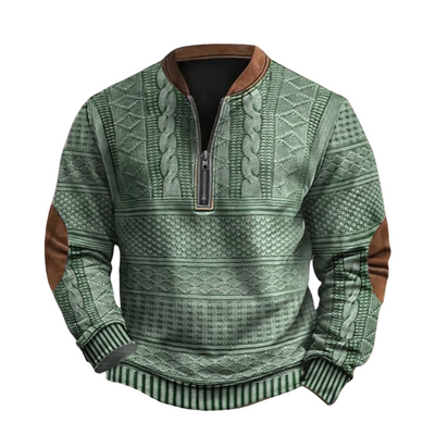 VIVILY | Strickpullover mit Reißverschlussdetails