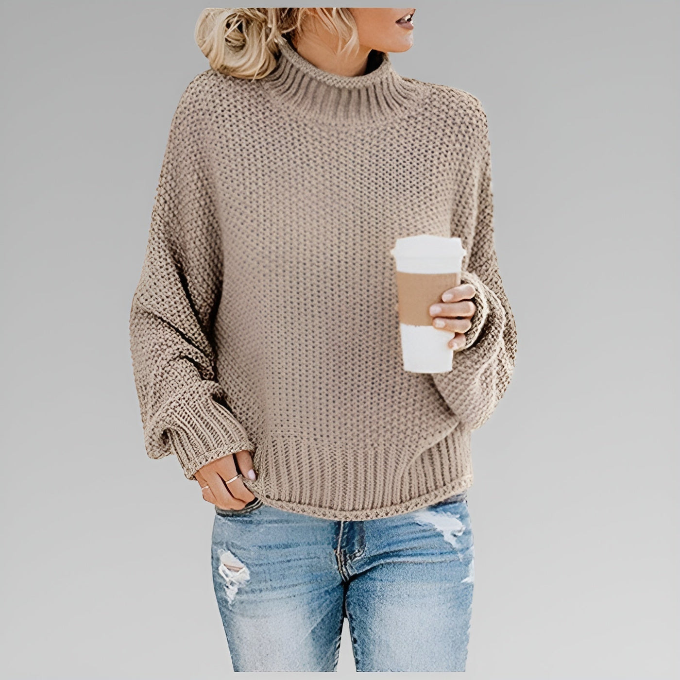 VIVILY | Klassischer Gemütlicher Strickpullover