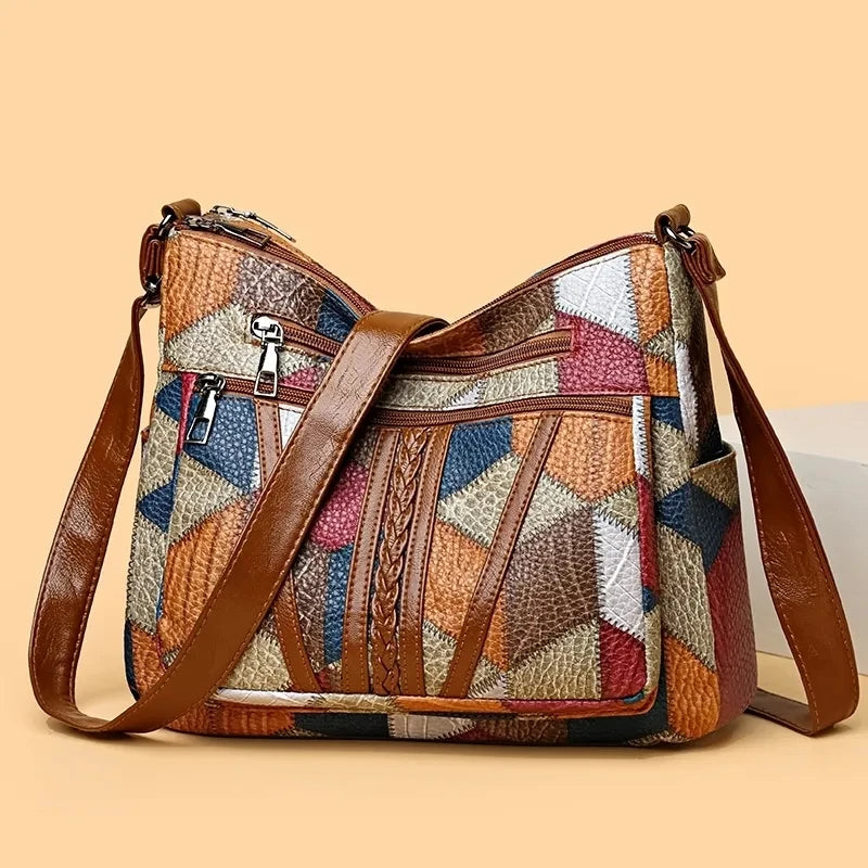Gisela™ | Schultertasche mit Muster