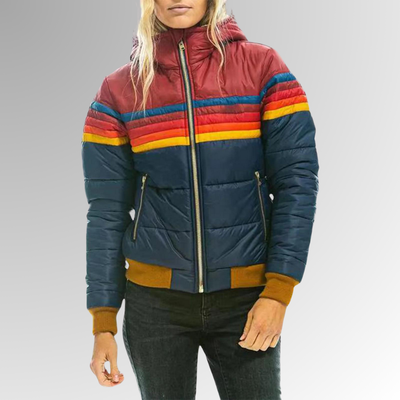 Renate™ | Gefütterte Winterjacke mit Kapuze