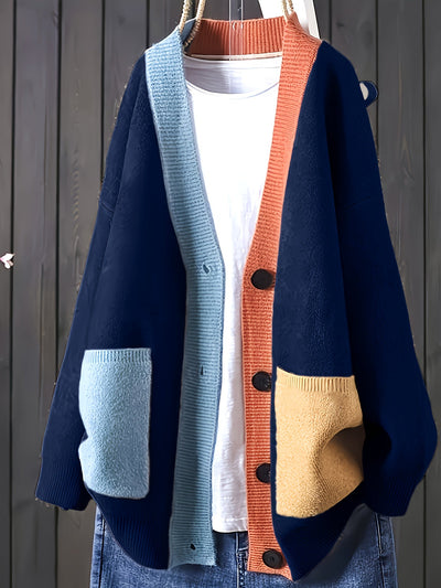 Selina | Lässige Bunte Cardigan