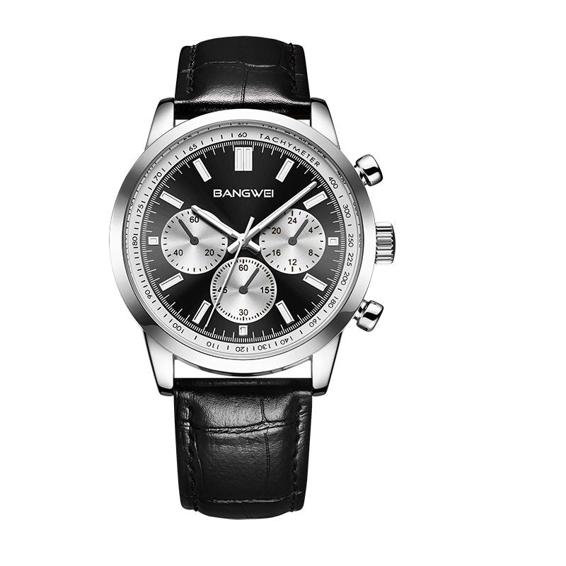 VIVILY | Militär Sport Casual™ Quarz Uhr aus Leder