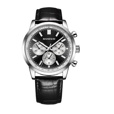 VIVILY | Militär Sport Casual™ Quarz Uhr aus Leder