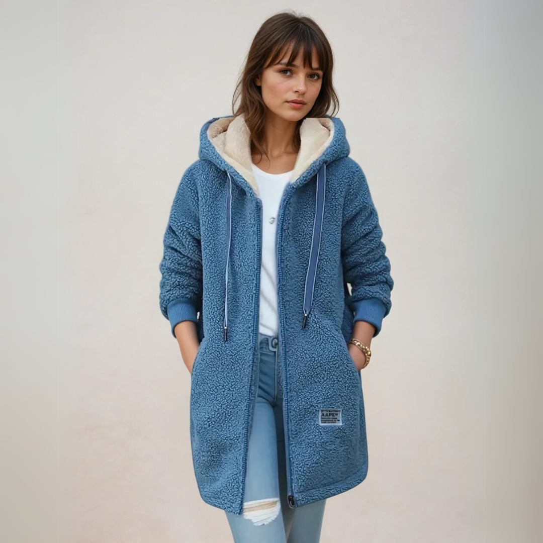 VIVILY | Modische Premium-Fleecejacke