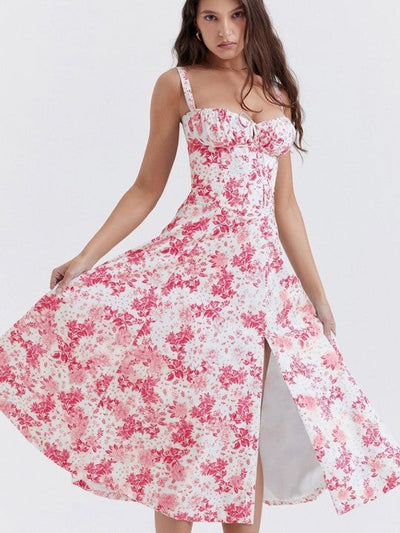 Elena® | Florales Korsettkleid Shana Rosa