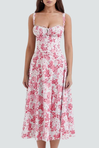 Elena® | Florales Korsettkleid Shana Rosa