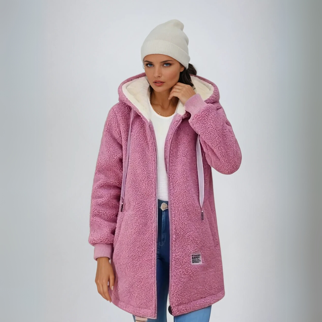 VIVILY | Modische Premium-Fleecejacke