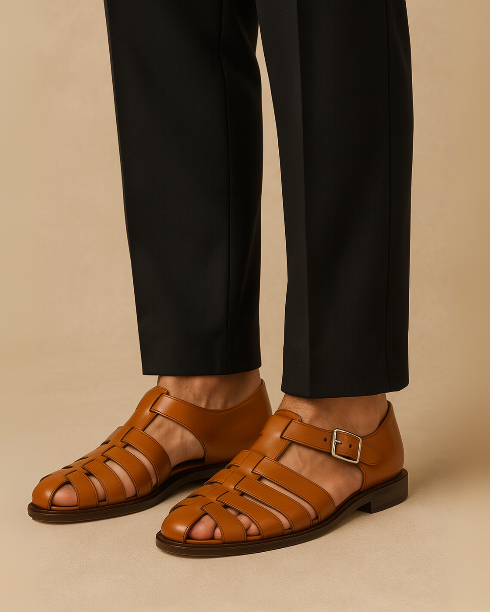 Klaus™ | Elegante Geflochtene Sandalen für Herren
