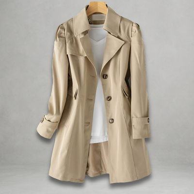 VIVILY | Eleganter Herbst-Trenchcoat