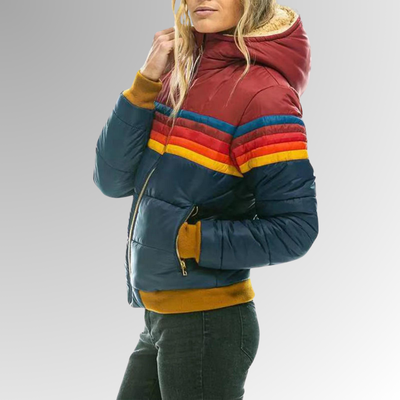 Renate™ | Gefütterte Winterjacke mit Kapuze