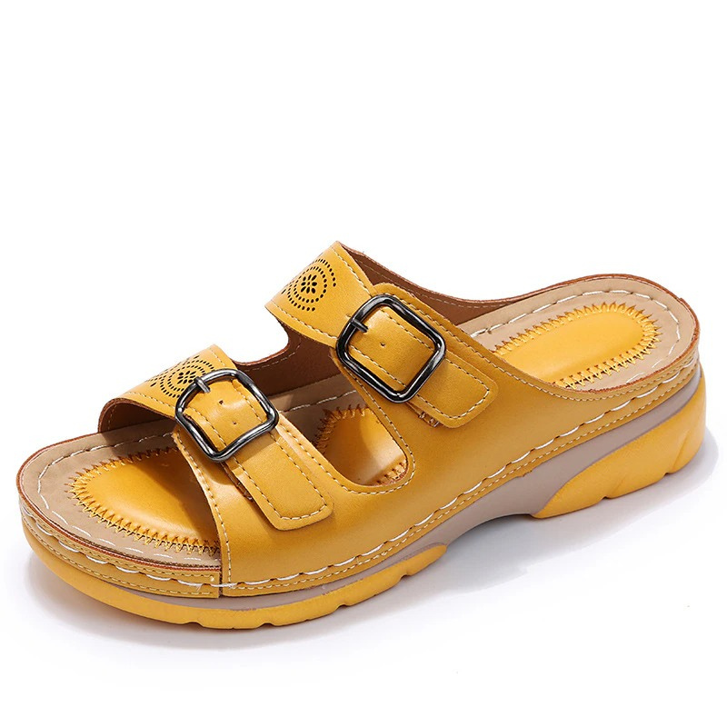 VIVILY | Orthopädische Leder-Sandalen