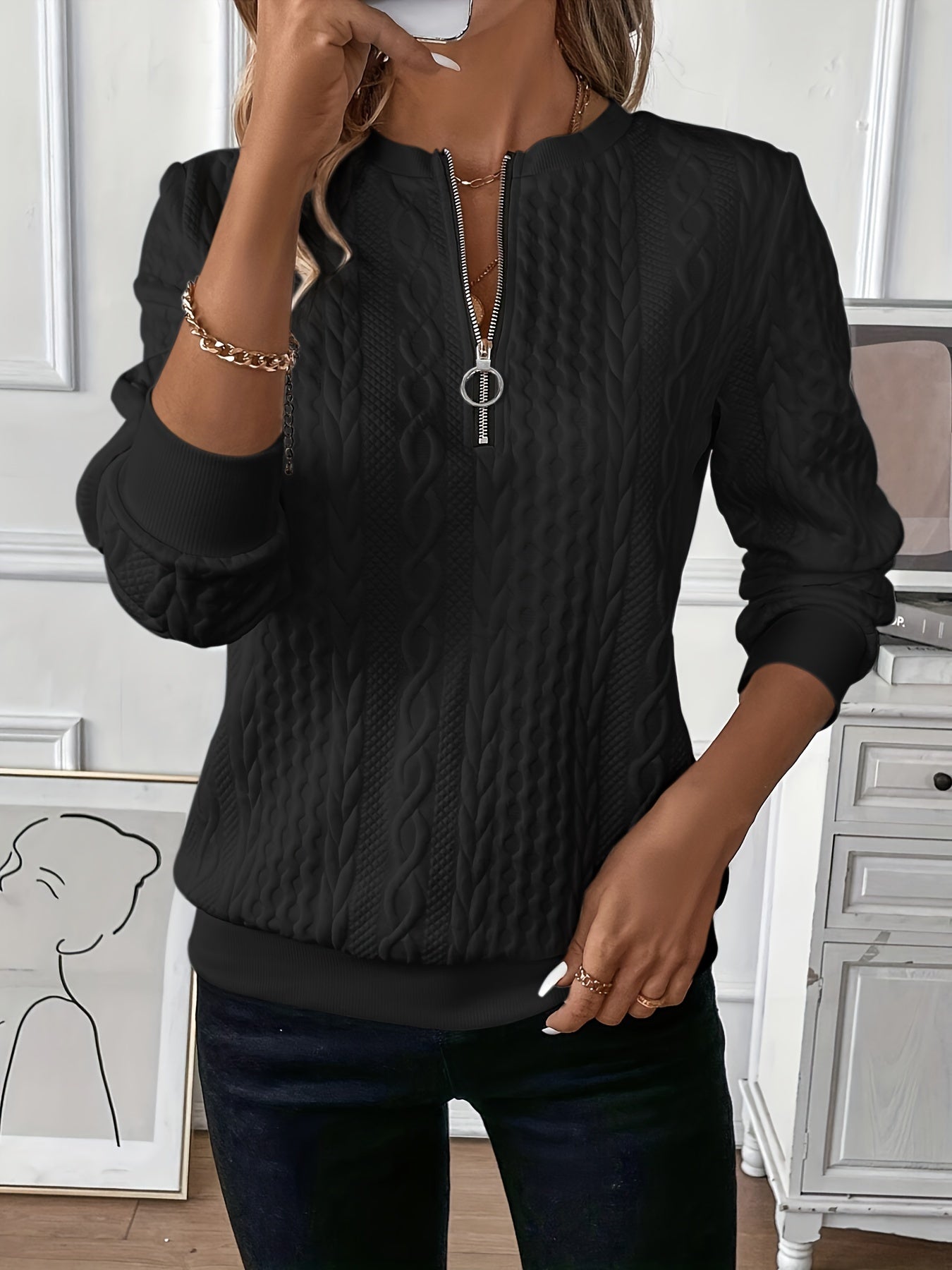 VIVILY | Stilvoller Pullover aus feiner Strickware