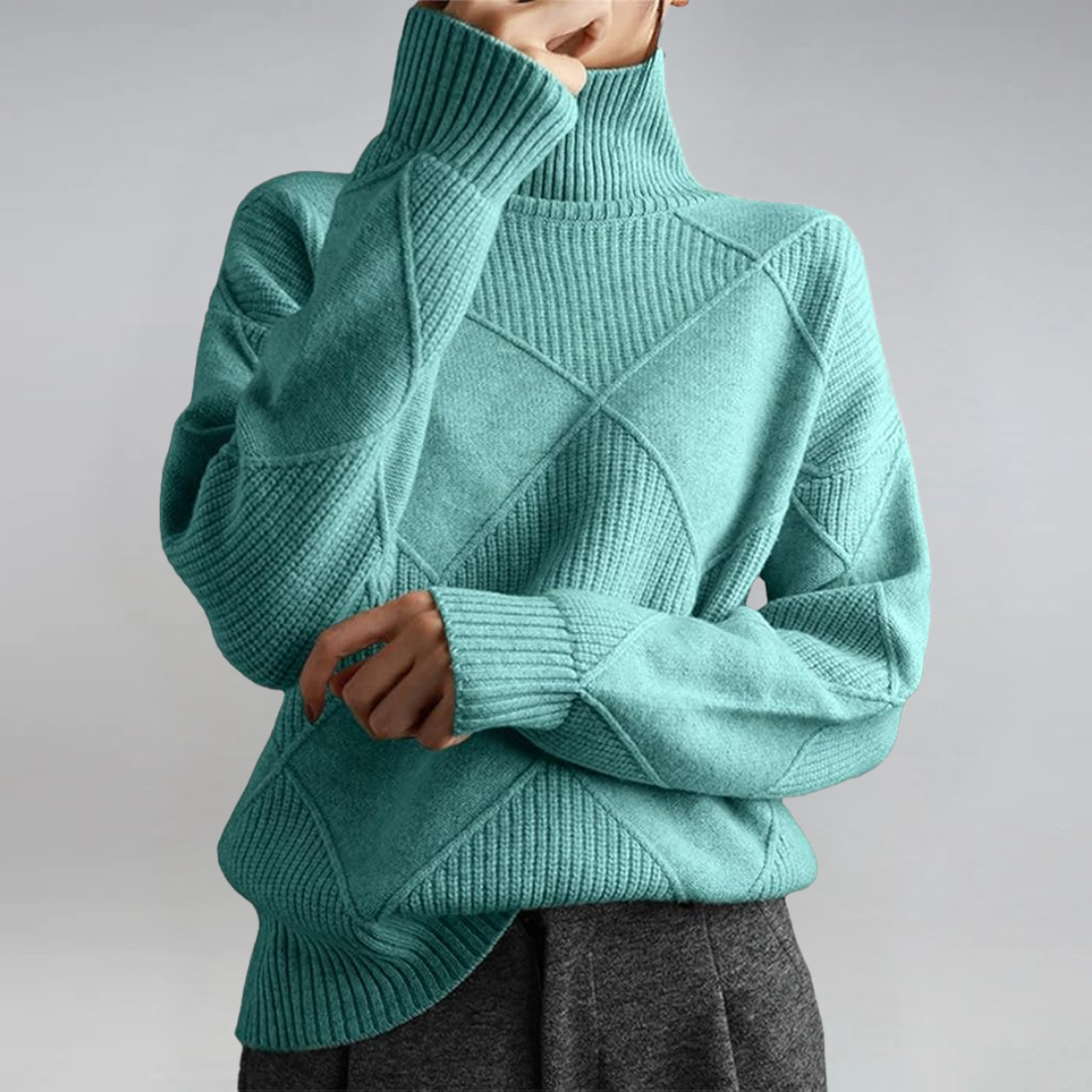 VIVILY | Luxus Kaschmir Rollkragenpullover