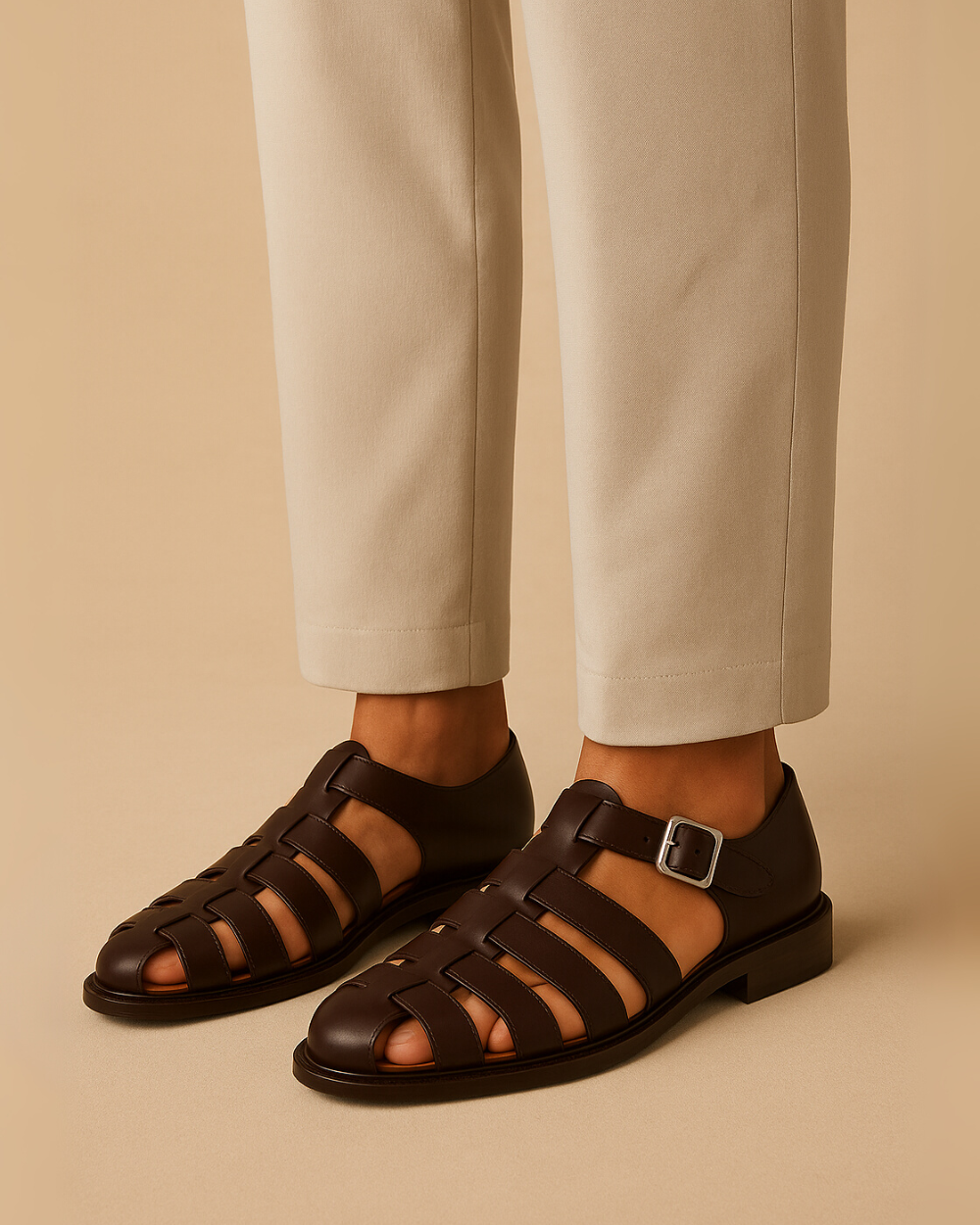 Klaus™ | Elegante Geflochtene Sandalen für Herren