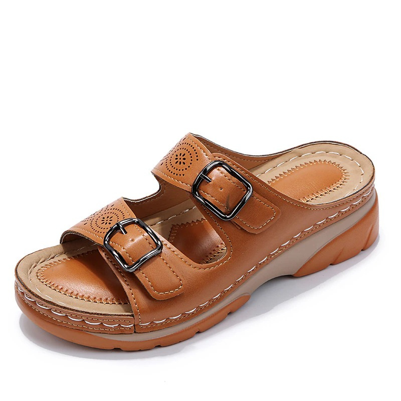 VIVILY | Orthopädische Leder-Sandalen
