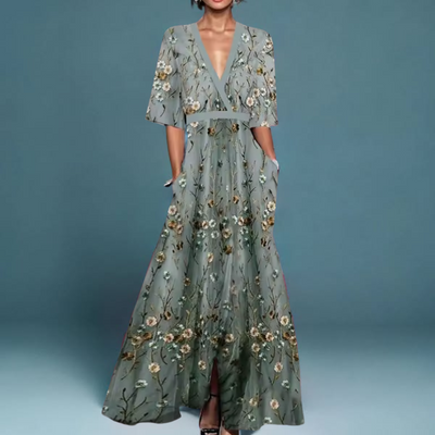 Emilia™ – Elegantes Kleid mit Blumenmuster