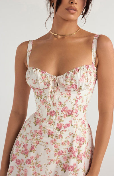 Elena® | Florales Korsettkleid Shana Rosa