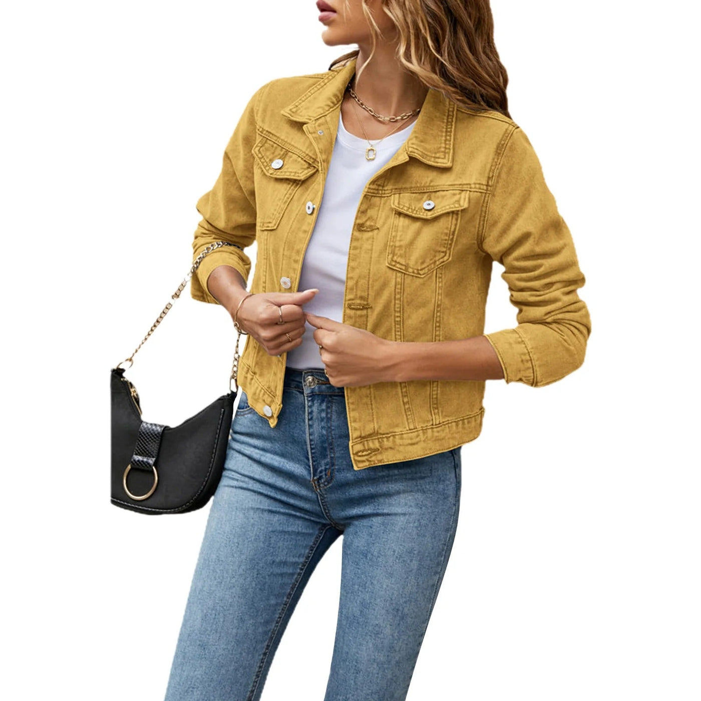 VIVILY | Stilvolle Casual Denimjacke