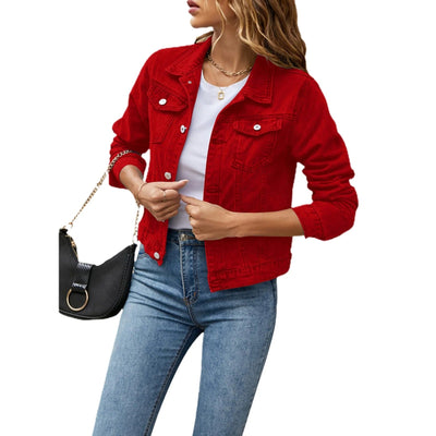 VIVILY | Stilvolle Casual Denimjacke