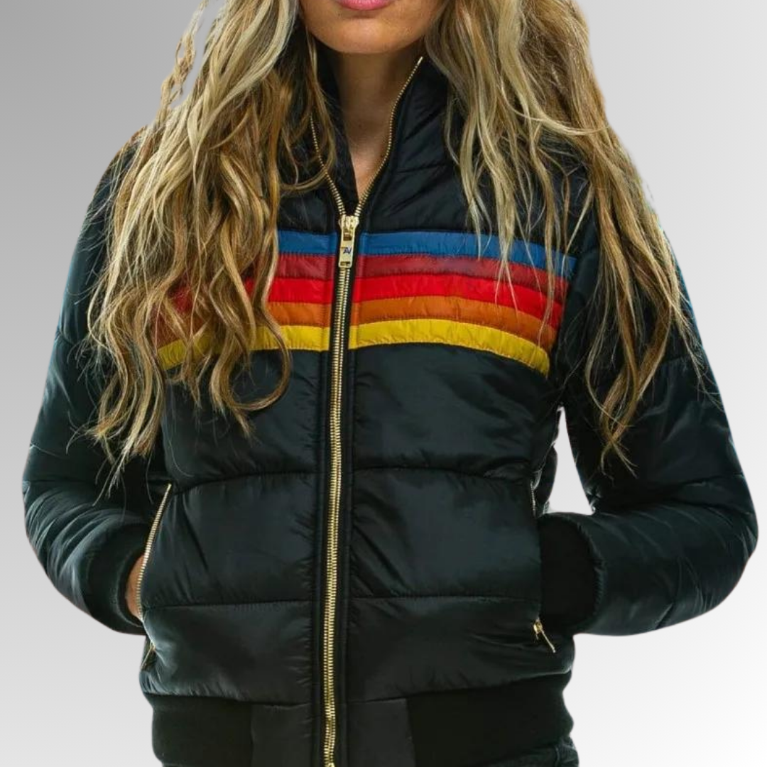 Renate™ | Gefütterte Winterjacke mit Kapuze