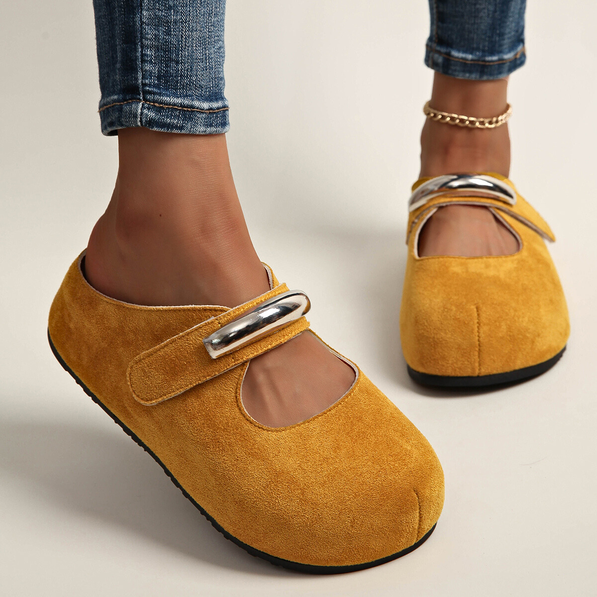 Marlen | Bequeme Schnallenschuhe