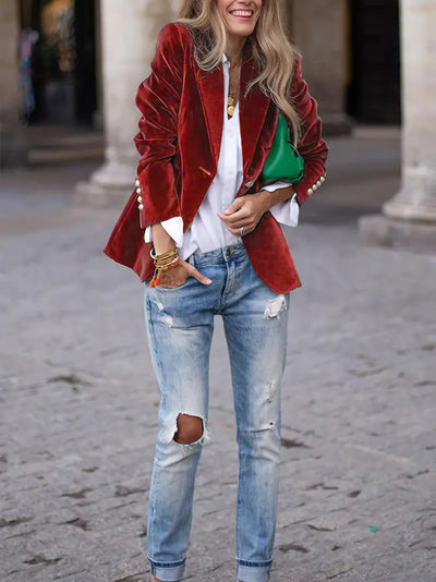 VIVILY | MODERNE JACKE MIT SCHNITT