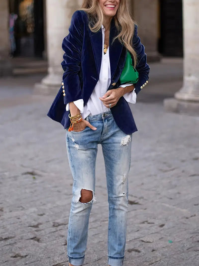 VIVILY | MODERNE JACKE MIT SCHNITT
