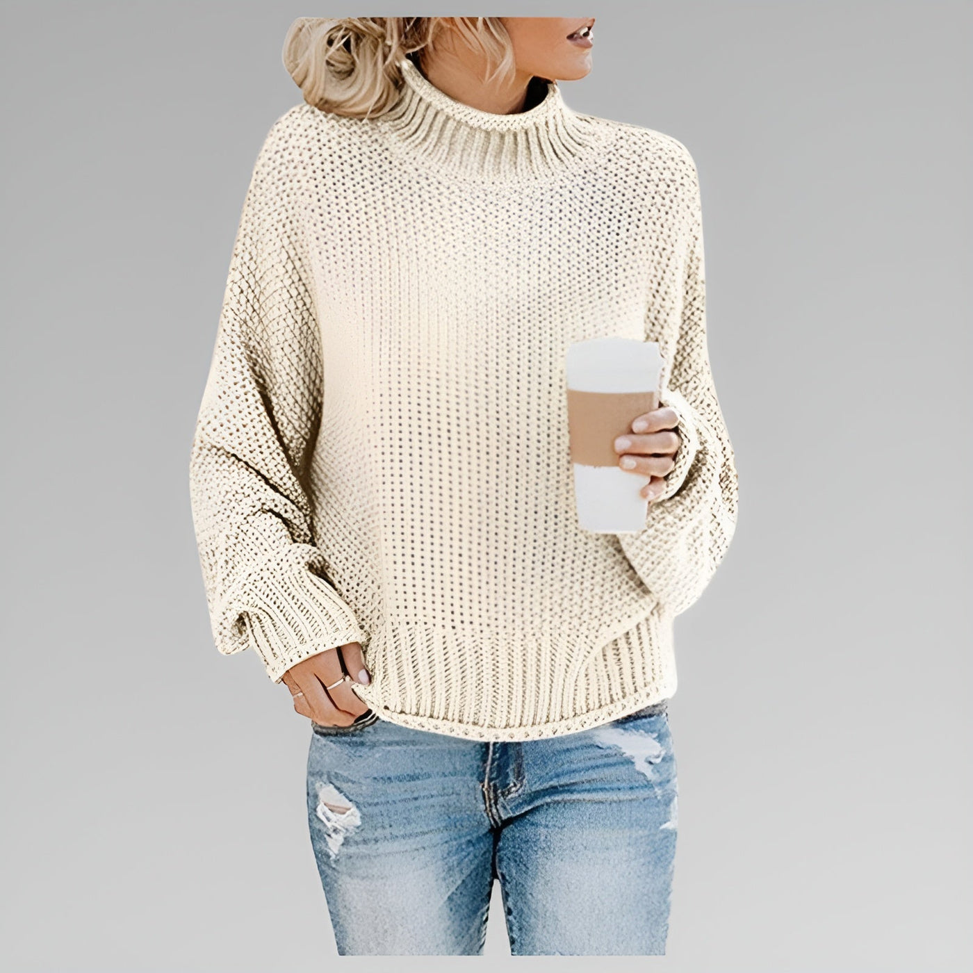 VIVILY | Klassischer Gemütlicher Strickpullover