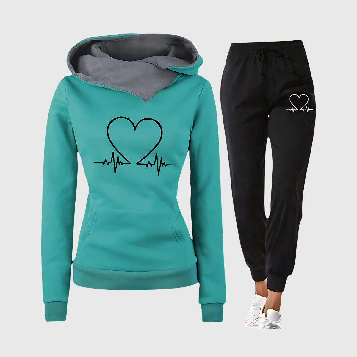 VIVILY | Zweiteiliges Set mit Hoodie und Jogginghose