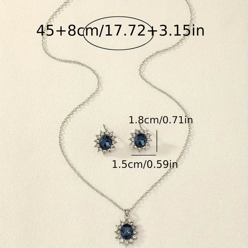 VIVILY | Elegantes Schmuckset Azuryn