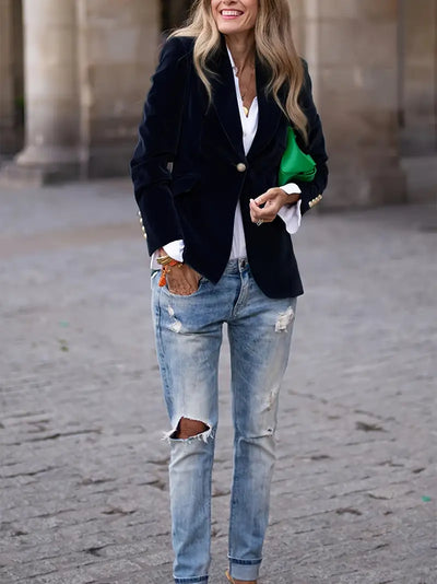 VIVILY | MODERNE JACKE MIT SCHNITT