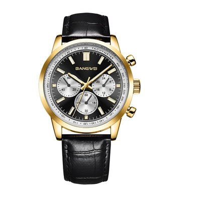 VIVILY | Militär Sport Casual™ Quarz Uhr aus Leder