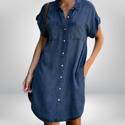VIVILY | Lässiges Denimkleid