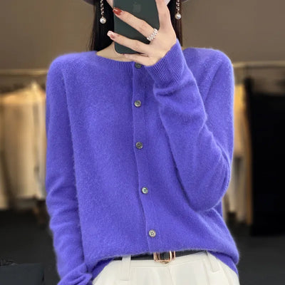 VIVILY | Elegante Strickjacke